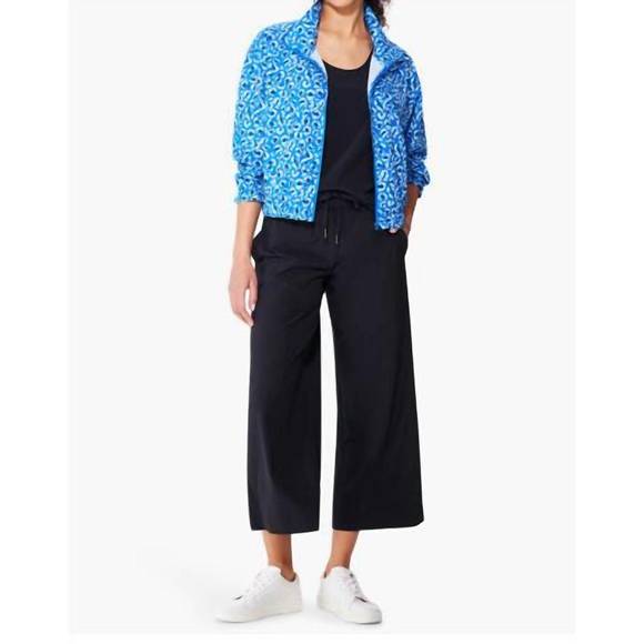 NEW NIC + ZOE active tech stretch jacket in blue multi - Picture 4 of 4